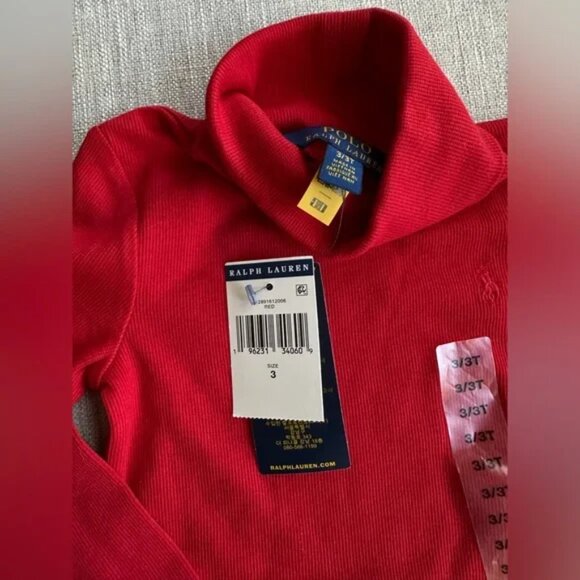 Polo Ralph Lauren Turtleneck NWT (size 3T) - Picture 2 of 4